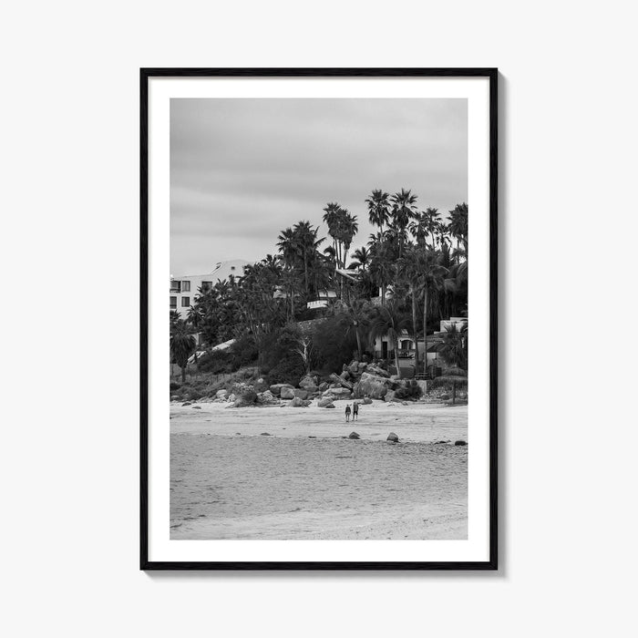 Los Barriles Black and White Fine Art Photo Print, Baja California Sur Poster