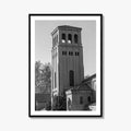 Bakersfield Skyline Black and White Fine Art Photo Print, Poster, California USA