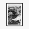 Bali Black and White Fine Art Photo Print, Nusa Penida Broken Bay, Indonesia Poster