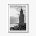 Baltimore Black and White Fine Art Photo Print, County Cork Ireland Coastal Poster
