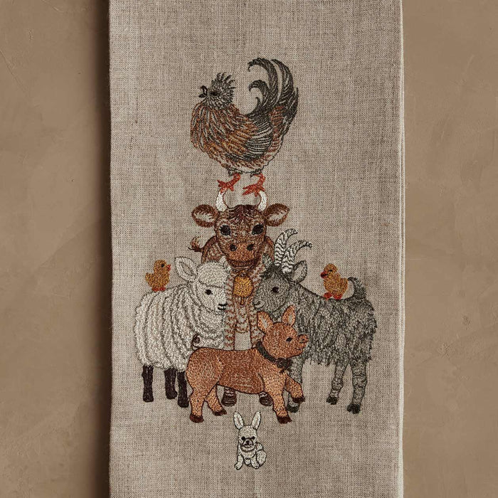 Barnyard Friends Tea Towel - Collyer's Mansion