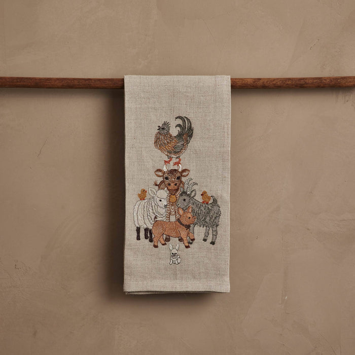 Barnyard Friends Tea Towel - Collyer's Mansion