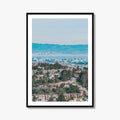 San Francisco Fine Art Photo Print, Oakland, Bay Area, California USA Aerial Wall Poster