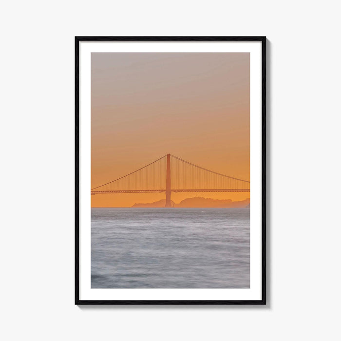 San Francisco Bay Area Golden Fine Art Photo Print, California Wall Poster, USA, SF
