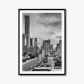Beijing Black and White Fine Art Photo Print, CBD, Central Business District, China Poster