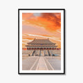 Beijing Fine Art Photo Print, Forbidden City Imperial Palace, Peking China Wall Poster