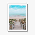 Blankenberge Fine Art Photo Print, Belgium Beach Dunes, North Sea Wall Poster