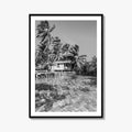 Tobacco Caye Black and White Fine Art Photo Print, Belize Barrier Reef, Caribbean, Poster