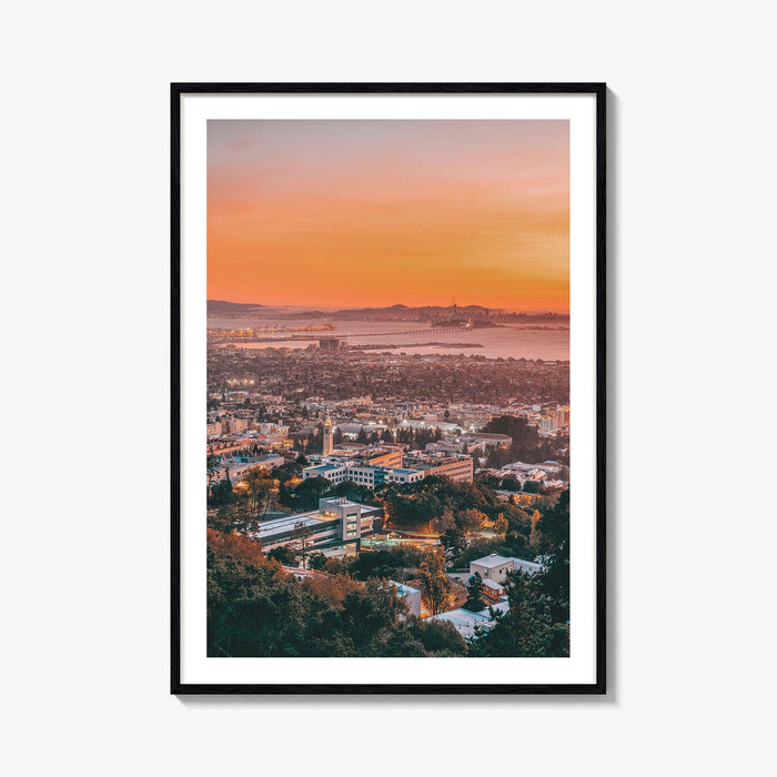 Berkeley Fine Art Photo Print, California, Bay Area, Cal, Wall Decor Poster
