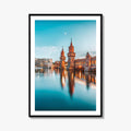 Berlin Fine Art Photo Print, Oberbaum Bridge, Germany Wall Decor Poster