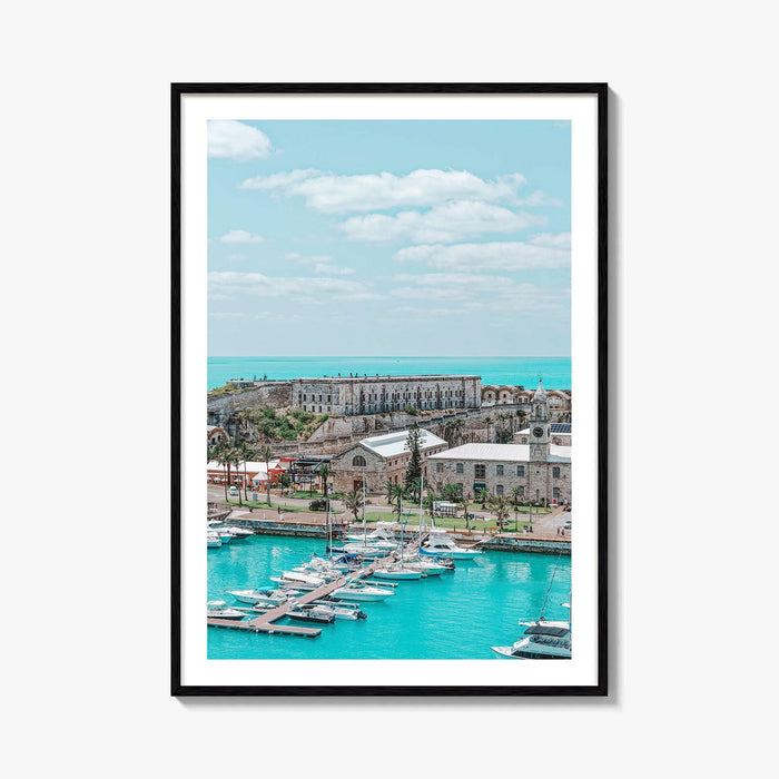Bermuda Fine Art Photo Print, Royal Naval Dockyard, King's Wharf, Ireland Island Poster