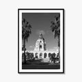 Pasadena Black and White Fine Art Photo Print, Los Angeles California Poster