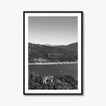 Big Bear Lake Black and White Fine Art Photo Print, San Bernardino Poster