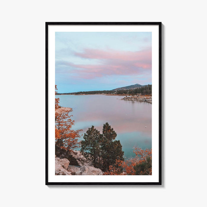 Big Bear Lake Fine Art Photo Print, California Poster, San Bernardino Mountains