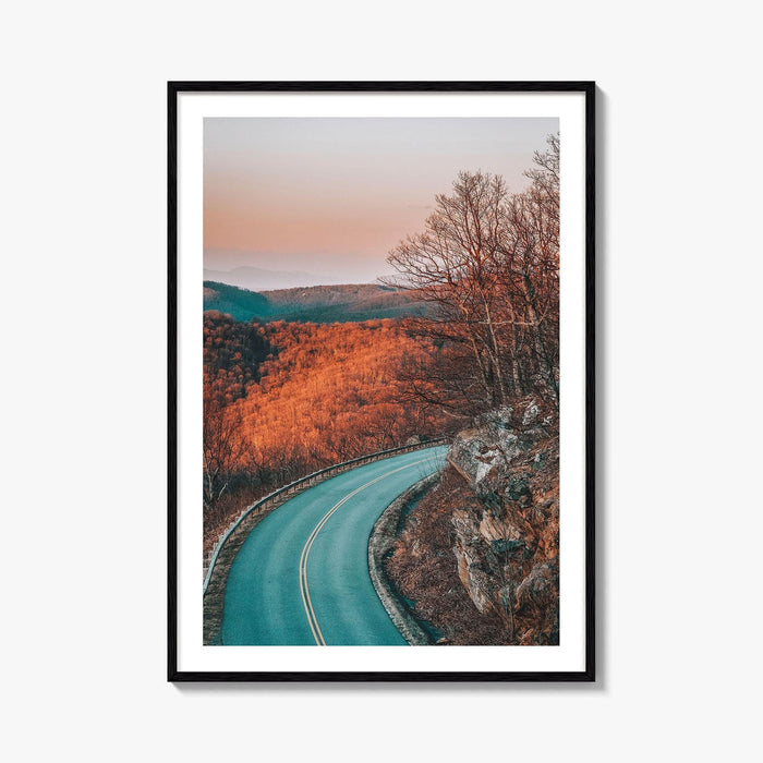 Blue Ridge Parkway Fine Art Photo Print, Afton Virginia, Shenandoah National Park Poster