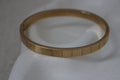 Boho Etched Bangle