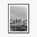 Boise Idaho Skyline Black and White Fine Art Photo Print, USA Wall Poster