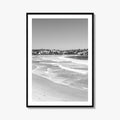 Bondi Beach Black and White Fine Art Photo Print, Sydney Australia Wall Decor Poster