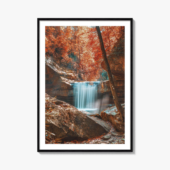 Dog Slaughter Falls Fine Art Photo Print, Daniel Boone National Forest, Kentucky, Waterfall Poster