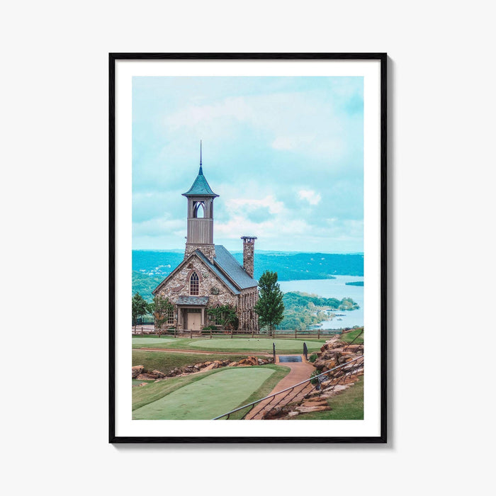 Branson Fine Art Photo Print, Top of the Rock Church, Missouri Ozarks Poster