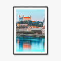 Bratislava Fine Art Photo Print, Castle, Old Town, Danube River, Slovakia Wall Decor, Poster