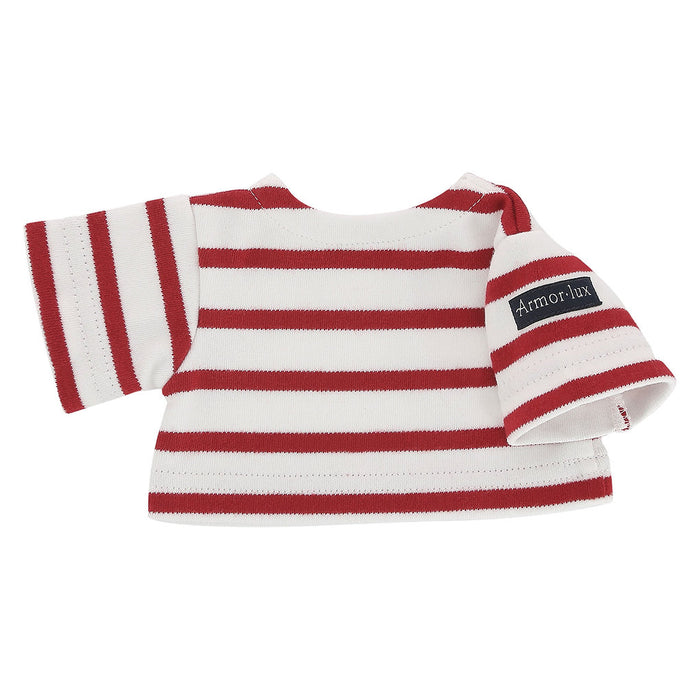 Breton Stripe T-Shirt by Amor Lux for Toinou Teddy Bear by Les Petites Maries