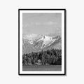 Sechelt Inlet Black and White Fine Art Photo Print, Vancouver Canada Poster