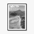 British Virgin Islands Black and White Fine Art Photo Print, Caribbean Poster