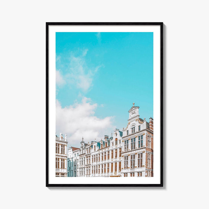 Brussels Fine Art Photo Print, Grand Place Grote Markt, Belgium Wall Decor Poster