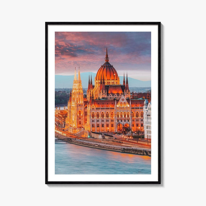 Budapest Fine Art Photo Print, Hungary Wall Art, Hungarian Parliament Poster