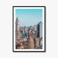 Buenos Aires Skyline Fine Art Photo Print, City Legislature Tower, Downtown Aerial, Argentina Poster