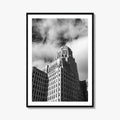 Buffalo Black and White Fine Art Photo Print, City Hall Architecture, Downtown NY Poster