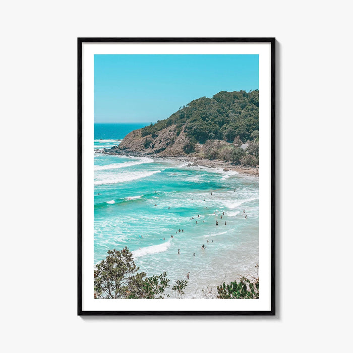 Byron Bay Fine Art Photo Print, Wategos Beach, New South Wales, Australia Poster
