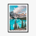 Moraine Lake Fine Art Photo Print, Banff, Banff National Park, Alberta Canada, Landscape Poster