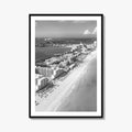 Cancun Black and White Fine Art Photo Print, Quintana Roo Mexico Caribbean Poster