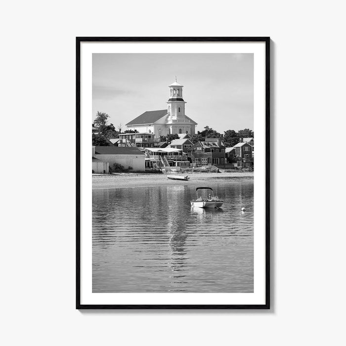 Cape Cod Black and White Fine Art Photo Print, Provincetown Massachusetts Poster