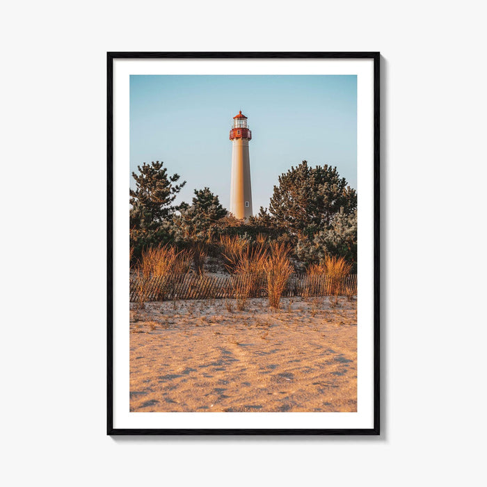 Cape May Fine Art Photo Print, Lighthouse Beach, New Jersey, Wall Decor Poster
