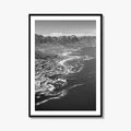 Cape Town Black and White Fine Art Photo Print, Coastal South Africa Poster