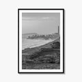 Carlsbad Black and White Fine Art Photo Print, San Diego Power Plant California Poster