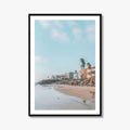 Carlsbad Fine Art Photo Print, California Beach Houses, Oceanfront Wall Poster USA