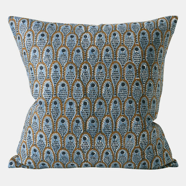 Catania Tobacco Square Pillow