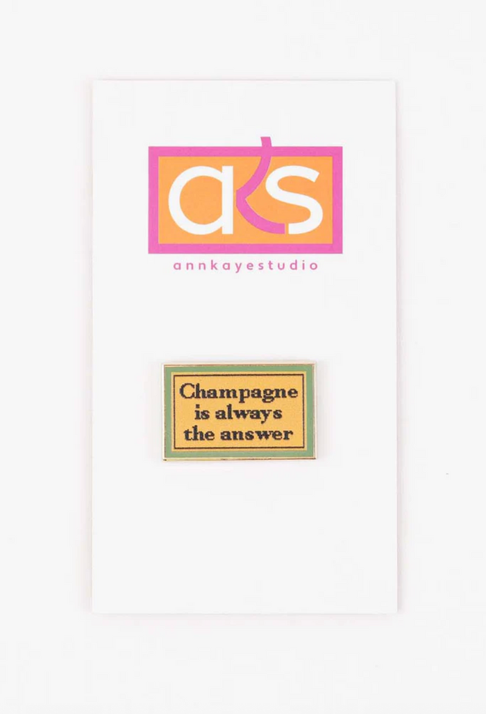 Champagne is Always the Answer Needle Minder