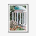 Chapel Hill Fine Art Photo Print, Old Well, UNC, North Carolina Wall Poster