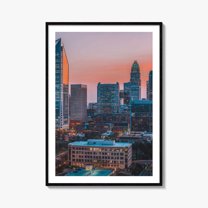 Charlotte Fine Art Photo Print, Uptown, North Carolina, USA, Wall Decor