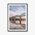 Chattanooga Fine Art Photo Print, Tennessee River Bridge, USA Wall Decor Poster