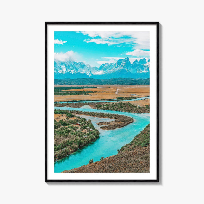 Torres del Paine Fine Art Photo Print, Patagonia Chile, Puerto Natales Wall Decor, Poster