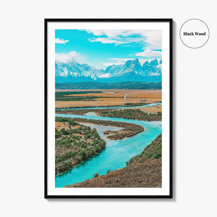 Torres del Paine Fine Art Photo Print, Patagonia Chile, Puerto Natales Wall Decor, Poster