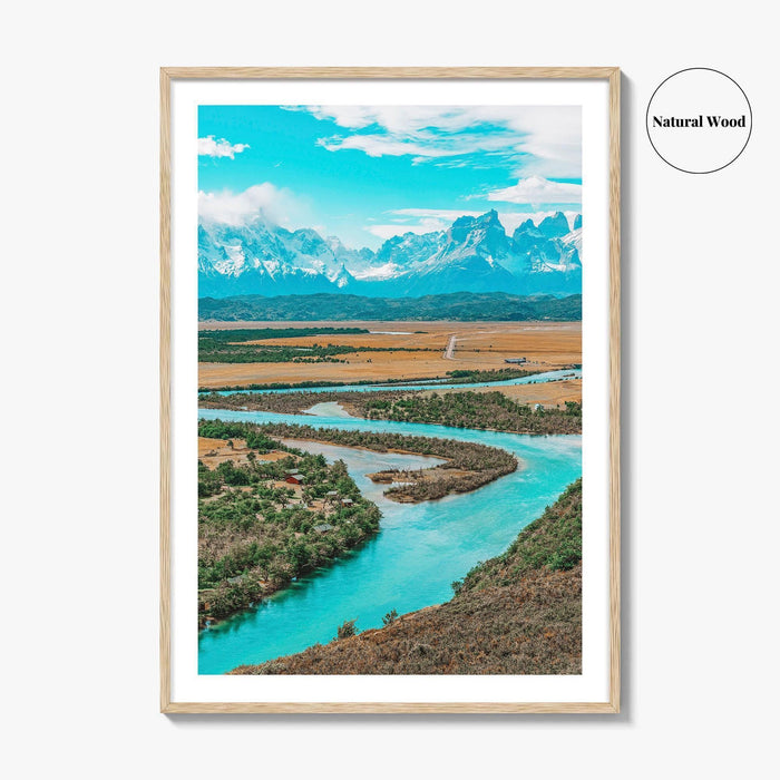 Torres del Paine Fine Art Photo Print, Patagonia Chile, Puerto Natales Wall Decor, Poster