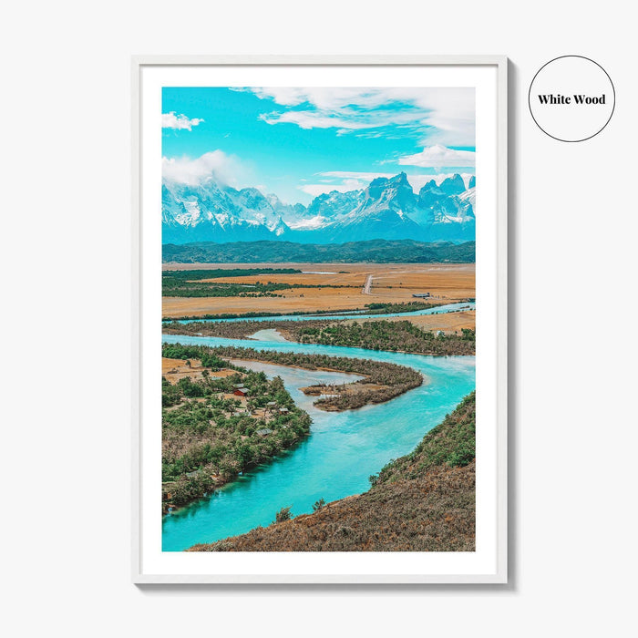 Torres del Paine Fine Art Photo Print, Patagonia Chile, Puerto Natales Wall Decor, Poster
