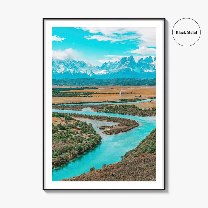 Torres del Paine Fine Art Photo Print, Patagonia Chile, Puerto Natales Wall Decor, Poster